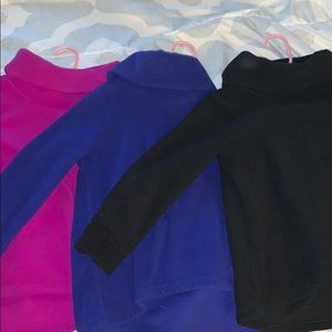 Old Navy Active turtle neck fleece pullovers
